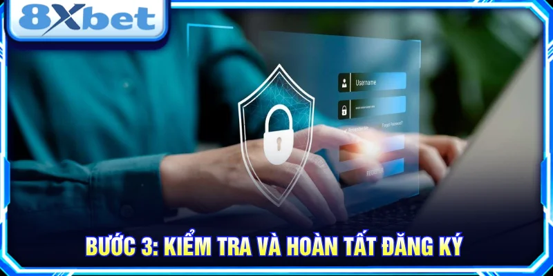 8XBET hướng dẫn người chơi đăng ký chỉ với ba bước