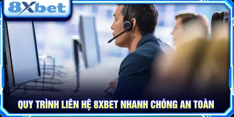 Quy trình liên hệ 8XBET nhanh chóng an toàn