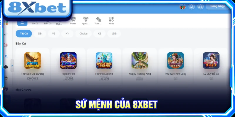 Giới thiệu 8XBET là một nền tảng giải trí uy tín